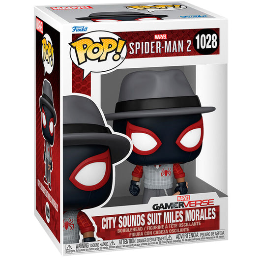Funko POP!Marvel Spider-Man 2 City Sounds Suit Miles Morales