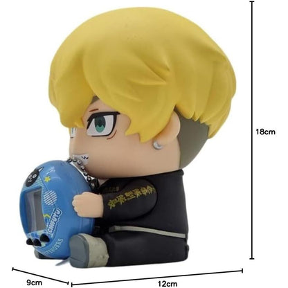 Tokyo Revengers Hugmy Tamagotchi + Chifuyu Support Figura
