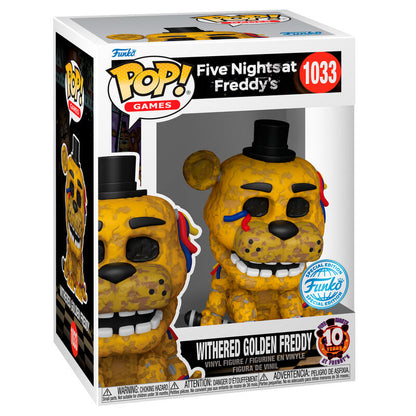 Funko POP!Five Night at Freddys Withered Golden Freddy Exclusive