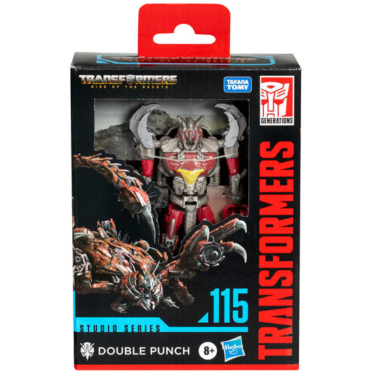 Transformers Rise of the Beats Studio Series Double Punch Figura 11cm