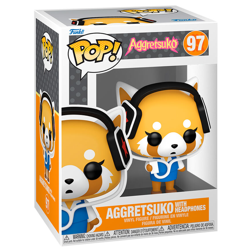 Funko POP!Aggretsuko - Aggretsuko with Headphones