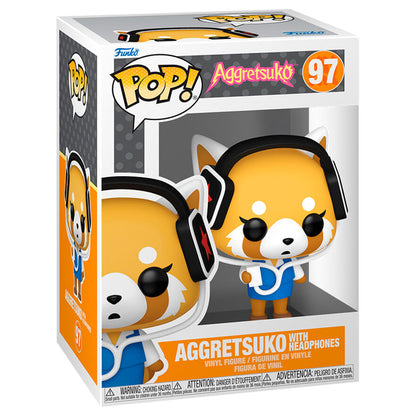 Funko POP!Aggretsuko - Aggretsuko with Headphones