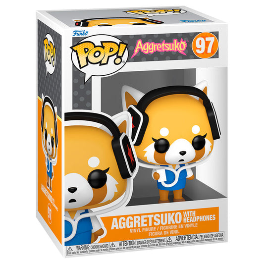 Funko POP!Aggretsuko - Aggretsuko with Headphones