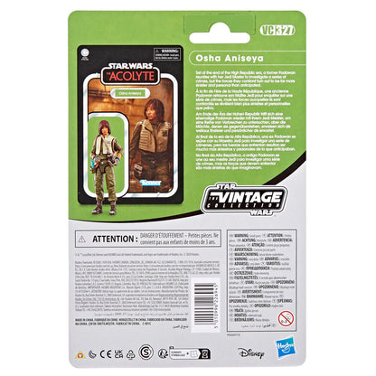 Star Wars The Acolyte Osha Aniseya Figura 9,5cm