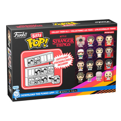 Blister 4 Figuras Bitty Funko POP! Stranger Things Demogorgon