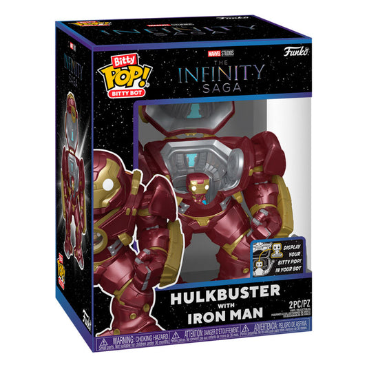 Bitty Bots Figura Marvel Infinity Saga Hulkbuster with Iron Man