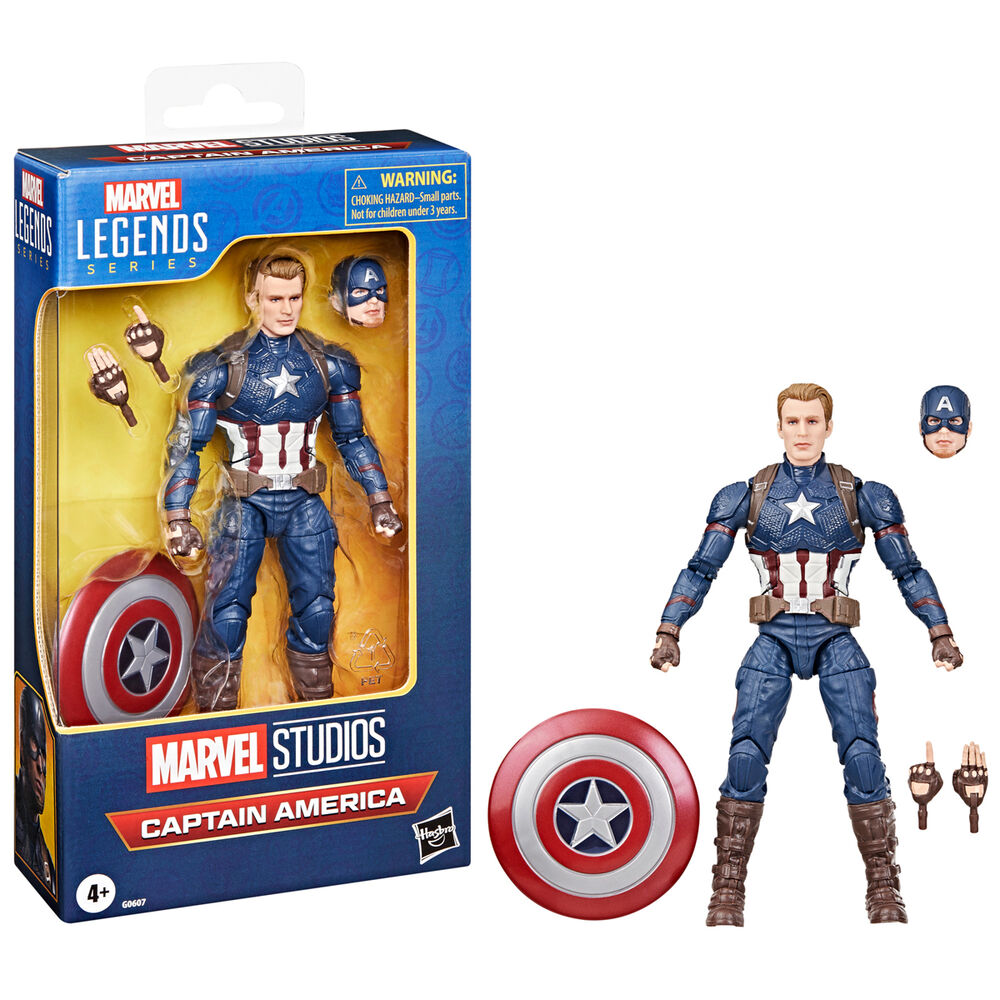 Marvel Legends Series Avengers: Endgame Captain America Figura 15cm