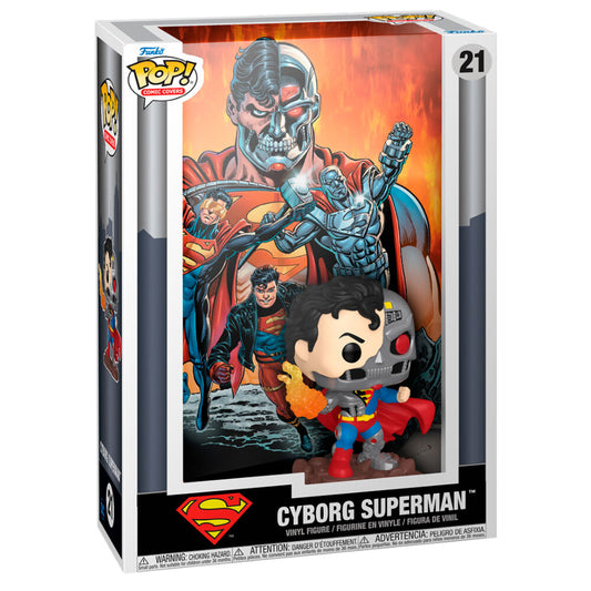 Funko POP!Comic Cover DC Comics Cyborg Superman