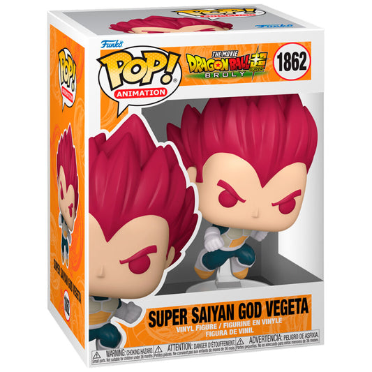 Funko POP!Dragon Ball Super Broly Super Saiyan God Vegeta