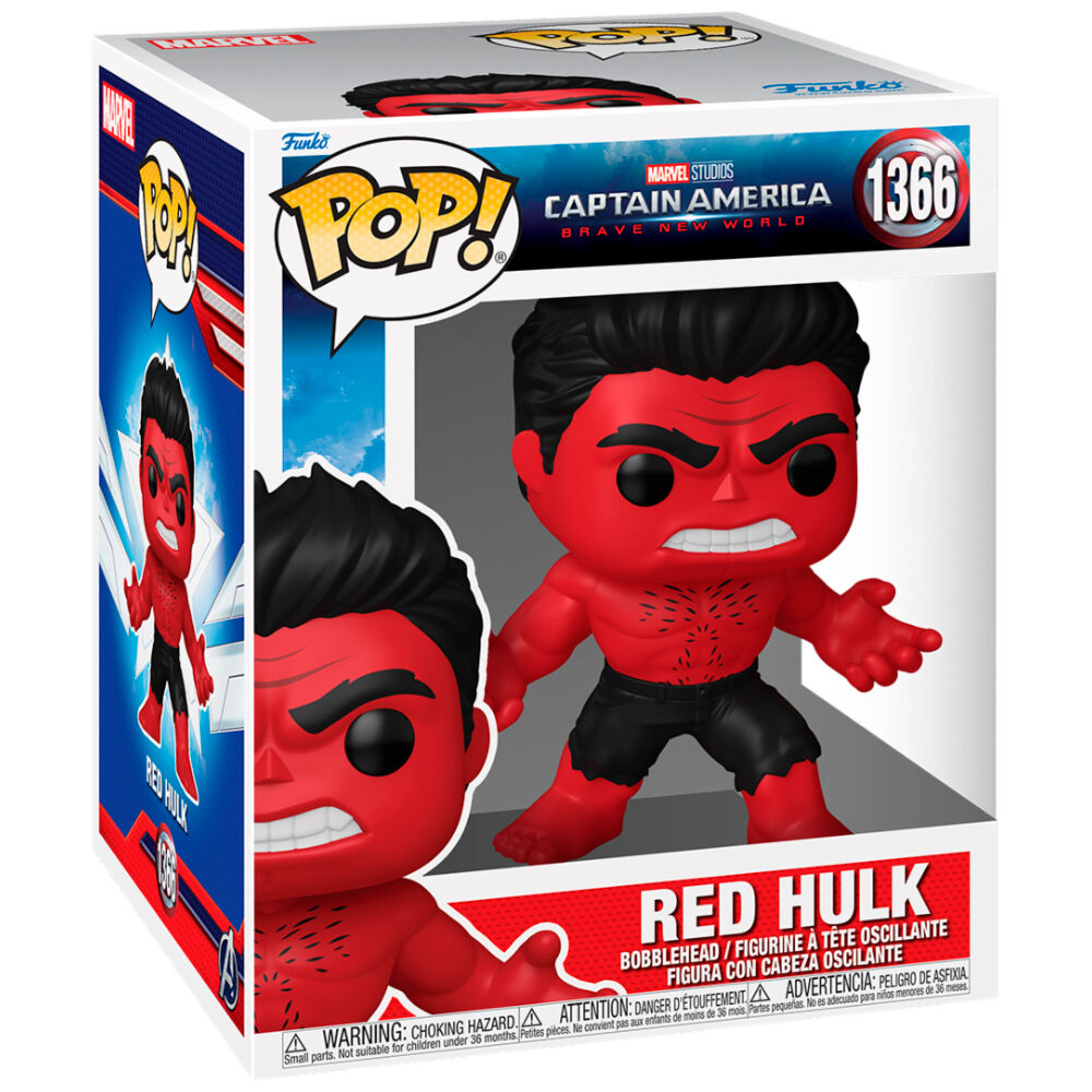 Funko POP!Super Marvel Captain America Brave New World Red Hulk