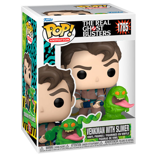 Funko POP!The Real Ghostbuster Venkman with Slimer