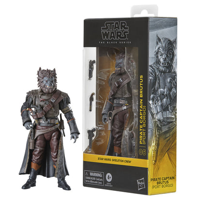 Star Wars Skeleton Crew Pirate Captain Brutus Port Borgo Figura 15cm