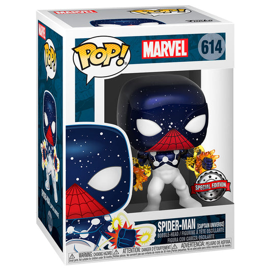 Funko POP!Marvel Spider-Man Captain Universe Exclusivo