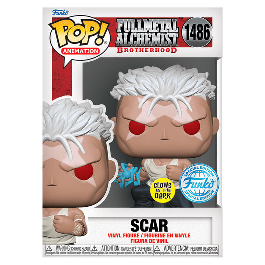 Funko POP!Fullmetal Alchemist Brotherhood Scar Exclusive