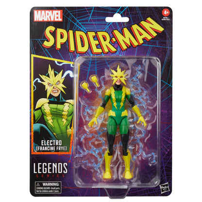 Marvel Spider-Man Electro Francine Frye Figura 15cm