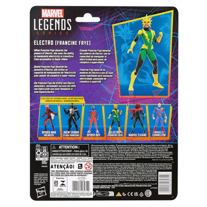 Marvel Spider-Man Electro Francine Frye Figura 15cm