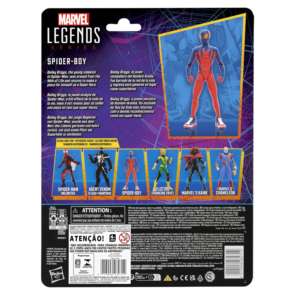 Marvel Spider-Man Spider-Boy Figura 15cm