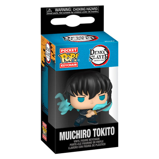 Porta-Chaves Funko POP!Demon Slayer Kimetsu no Yaiba Muichiro Tokito