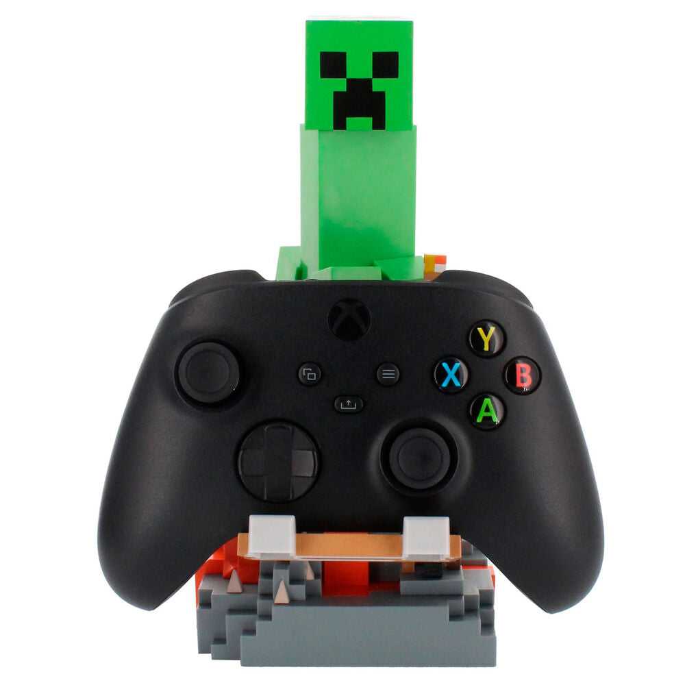 Minecraft Creeper clamping  bracket Cable guy 20cm