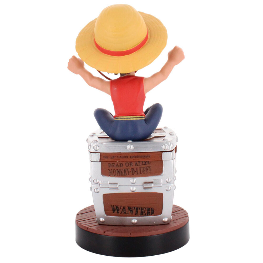 One Piece Luffy Wanted Poster clamping  bracket Cable guy 20cm