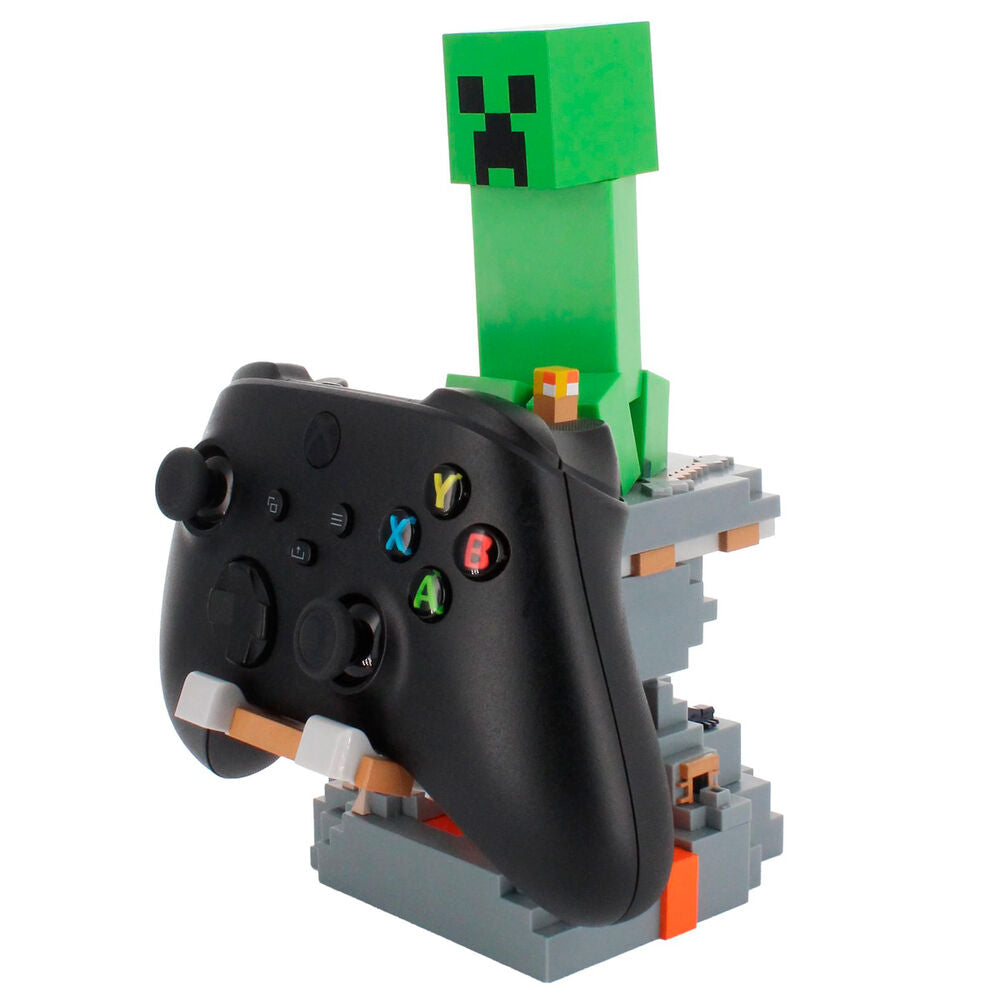 Minecraft Creeper clamping  bracket Cable guy 20cm