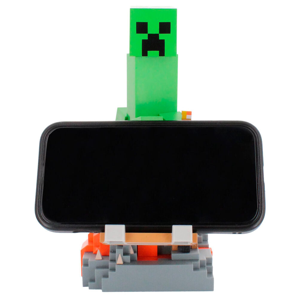 Minecraft Creeper clamping  bracket Cable guy 20cm