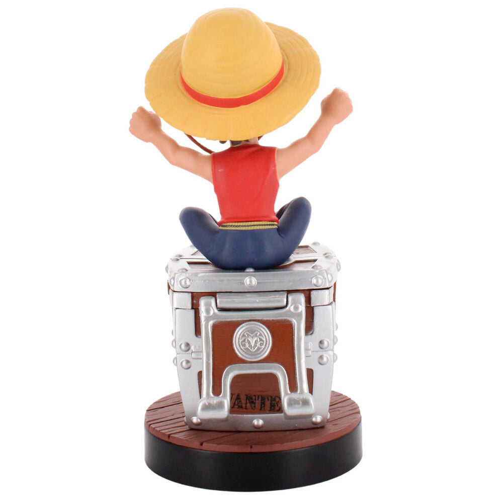One Piece Luffy Wanted Poster clamping  bracket Cable guy 20cm