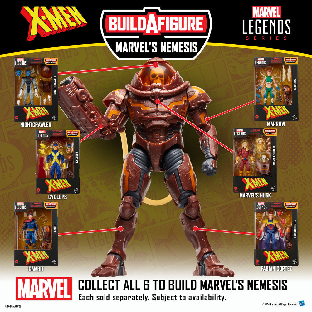 Marvel X-Men Nightcrawler Figura 15cm
