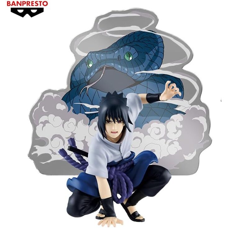 Naruto Shippuden Panel Spectacle Sasuke Uchiha Special Figura 9cm