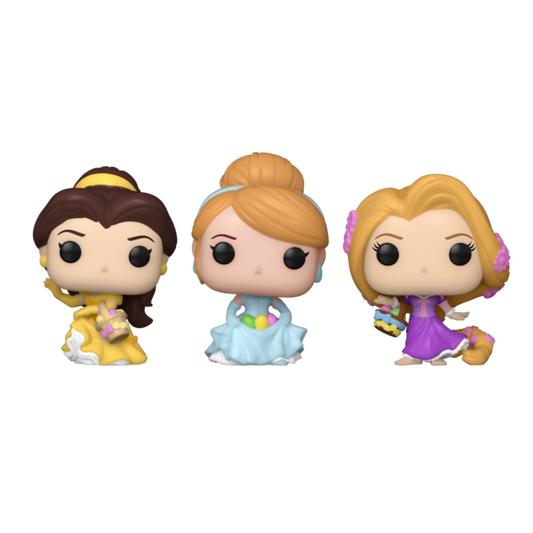 Pocket Funko POP! blister 3 Figuras Disney Princess Easter