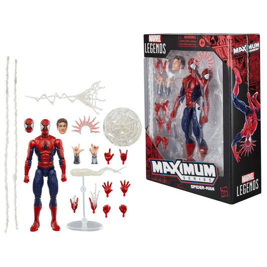 Marvel Legends Maximum Series Spider-Man Figura 15cm
