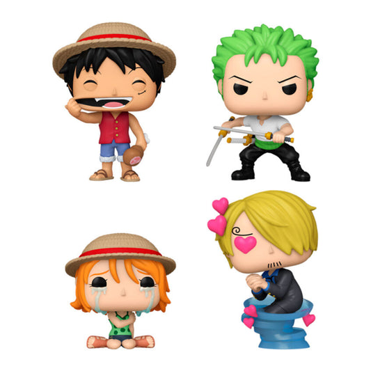 Funko POP! pack 4 Figuras One Piece Exclusive