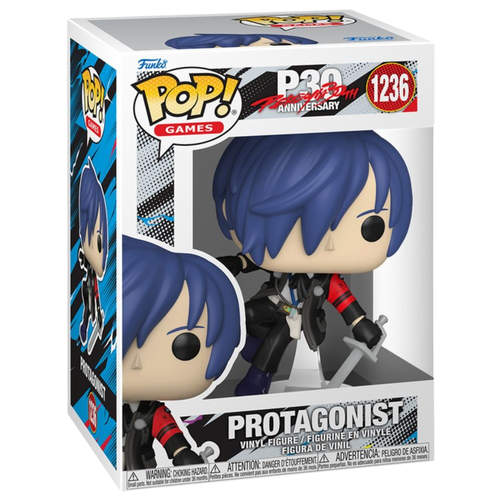 Funko POP! Persona 3 - Male Protagonist Makoto 30th Anniversary