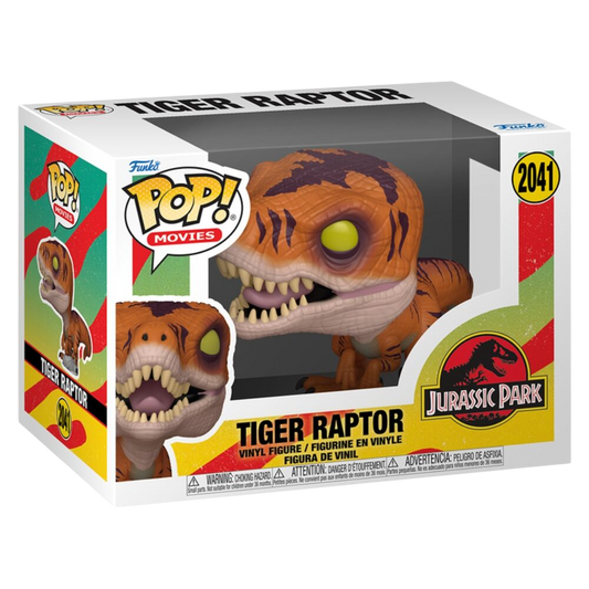 Funko POP! Jurassic Park - Tiger Raptor *PRE-ORDER*