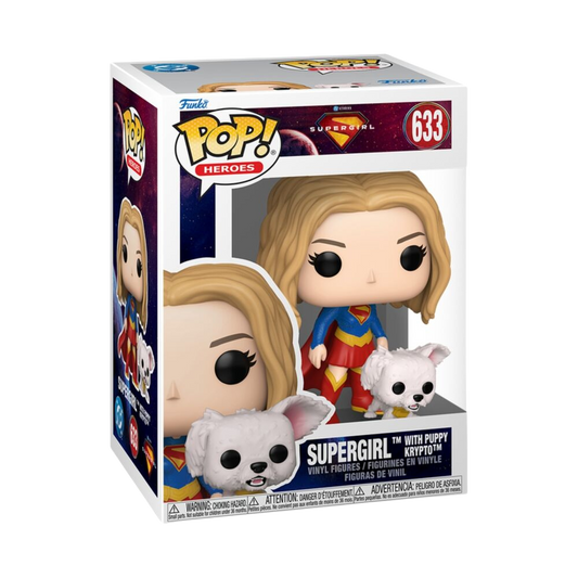 Funko POP! DC Comics Supergirl - Supergirl with Puppy Krypto *PRE-ORDER*
