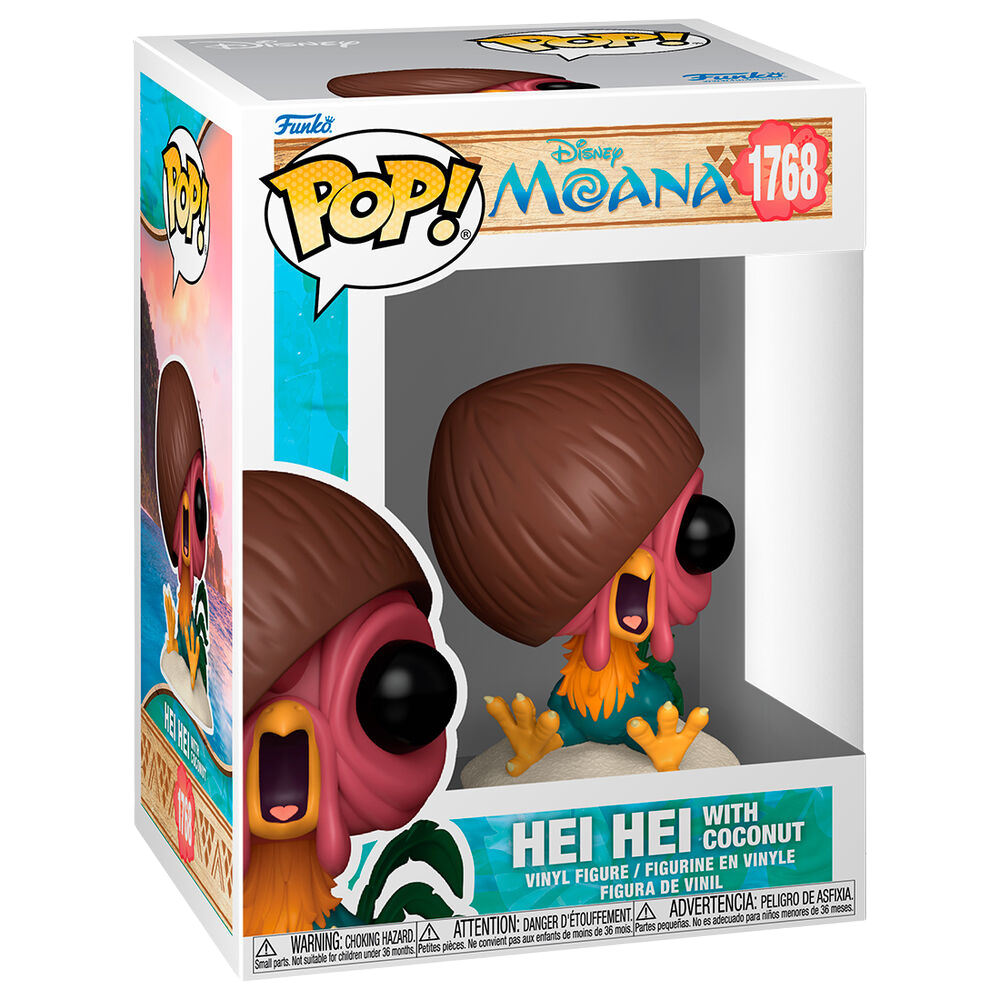 Funko POP! Disney Moana 3 - Hei Hei with Coconut *PRE-ORDER*
