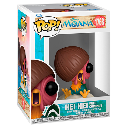 Funko POP! Disney Moana 3 - Hei Hei with Coconut *PRE-ORDER*