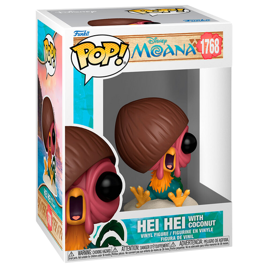 Funko POP! Disney Moana 3 - Hei Hei with Coconut *PRE-ORDER*